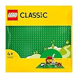 LEGO Classic Grüne Bauplatte, quadratische Grundplatte mit 32x32 Noppen als Basis für Konstruktionen und für weitere Sets 11023