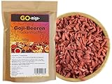100g Goji Beeren getrocknet ungezuckert naturbelassen beste Qualität 0,1kg