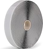 LLPT Butyl Klebeband | Dichtband selbstklebend | Wasserdichtes Klebeband | Reparatur-klebeband | Schwarz | Ideal für RV-Fenster Bootsabdichtung und EPDM-Dächer (BST233) | 2,5 cm x 10 m