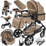 KESSER® Loops 3 in 1 Kinderwagen Kombikinderwagen...