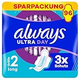 Always Ultra Binden Damen Gr. 2, Long, 96 Damenbinden mit...