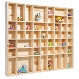 Creative Deco Setzkasten Holz Sammelbox Holztablett 51 Fächer | 52 x 46 x 5 cm | Bemalen Holz Sortierung Speicherregal Box Drucker Vitrine | Perfekt für Decoupage, Lagerung, Dekoration, als Sortierbox
