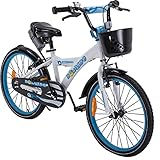 Actionbikes Kinderfahrrad Donaldo - 20 Zoll - V-Break Bremse - Seitenständer - Luftbereifung - Ab 2-9 Jahren - Jungen & Mädchen - Kinder Fahrrad - BMX - Kinderrad (Donaldo 20 Zoll)