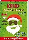 Kaufmann Ernst Vlg GmbH Krimi-Adventskalender to go: Mit 24 kniffligen Rätseln (Adventskalender für Erwachsene - 24 Rätsel)