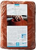 GLOREX Töpferton 5kg terracotta unschamottiert
