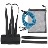 Theaque 1 Set Schwimmtraining Kit Schwimmwiderstand Set Schwimmen Widerstand Schnur Set Schwimmen Ausrüstung