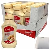 Jeden Tag Delikatess Mayonnaise 80 % 12er VPE (12x500 ml Flasche) + usy Block