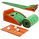 Indoor Putting Mat - Golf Übungsmatte für Zuhause oder Büro, Putting Green für Männer