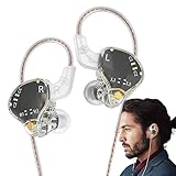 ulapithi Kabelgebundene Kopfhörer | In-Ear-Kopfhörer mit kabelgebundenem Monitor,Geräuschisolierendes Headset, tragbare kabelgebundene In-Ear-Kopfhörer für Computer, Tablet, Laptop, Smartphone