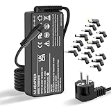 90W Universal Laptop Ladekabel Superschnell-Ladegerät Netzteil Power Adapter für Dell HP Acer Asus Lenovo Samsung Notebook Chromebook Ladekabel mit 16 Spitzen