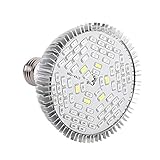 Fdit 1pc 30W 50W 80W LED Grow Lampe Stromsparende...