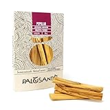 PALOSANTO - Palo Santo Räucherholz - Räucherstäbchen Popular Ayabaca - 8 Stck. - Premium-Qualität aus Peru - Zertifiziertes und natürliches Holz Bursera Graveolens