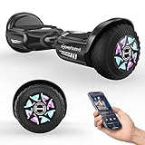 Hoverboard - Hoverboard für Kinder mit Lautsprecher, 6,5 Zoll LED bunter Vollreifen, Self Balance Scooter, Doppelmotor, Hoverboard ab 6 jahr, Geschenkauswahl für Kinder und Jugendliche