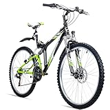 Bergsteiger Buffalo 26 Zoll Mountainbike, geeignet ab 155...
