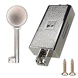 cyclingcolors Drehstangenschloss Möbelschloss Zierschlüssel Schrankschloss Aufschraubschloss Tür Design, Rechts