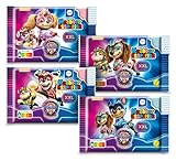 Küchle Paw Patrol XXL Esspapier im 4er Set (4x40g) – vegane Süßigkeit, Tutti-Frutti & Erdbeer Geschmack, mit Skye, Chase, Zuma & Marshall zum Kinofilm