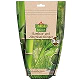 Florissa Natürlich BIO Spezialdünger für Bambus und Ziergräser | biologisch GÄRTNERN Gütesiegel | haustierfreundlich | im wasserdichten, wiederverschließbaren Beutel, 750 g (1er Pack)