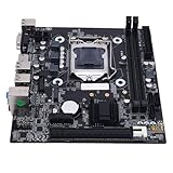 Lazmin112 H81 Gaming-Motherboard, LGA 1150 M ATX DDR3 16 GB M.2 NVME NGFF .0 6 Gbit/s PCIe, mit 8-lagigem PCB 6-Phasen-Stromversorgungsdesign, für Core I3 I5 I7 4. Generation