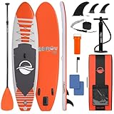 SereneLife Stand Up Paddling Board Aufblasbares SUP Set mit...