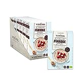 Verival Porridge Erdbeer Chia Glutenfrei | 6 x 350g | vegan | ohne Palmöl | glutenfrei | ohne Zuckerzusatz | hangefertigt in Tirol
