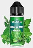 Belissia Shake and Make - Menthol - Hochdosiertes Lebensmittel Aroma 10ml mit praktischer Schüttelflasche zum mischen. Für Lebensmittel, Kochen, Backen, Hobby, Raumerfrischung uvm.