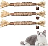 Redreo Katzenminze Sticks, 3 Stück Katzen Kauhölzer Sticks...