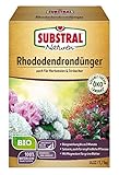 Substral Naturen Bio Rhododendron Dünger für Rhododendren und Hortensien, Nadelgehölze und Sträucher, 1,7 kg