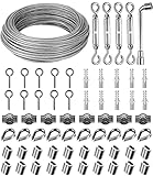 30M 3mm Drahtseil, 304 Edelstahl Drahtseil Spanndraht,...