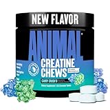 ANIMAL Creatine Performance Chew Tabs Candy Crush'd - Kautabletten mit 5 g Kreatin Monohydrat pro Portion & Meersalz für verbesserte Wirkung - 120 Tabletten