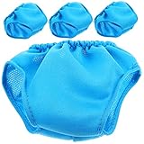 Gogogmee 4 Stück Für Sommerpuppenhose Puppen-Outfits Puppenhöschen Wiederverwendbare Puppenwindel Puppenunterhose Puppenzubehör Miniatur- Mini-Spielzeug Stoff