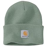 Carhartt Herren Knit Cuffed Beanie, Jadegrün, OFA