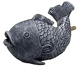 OASE 36777 Wasserspeier Fisch, grau, 24 x 13 x 15,5 cm -...