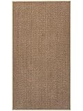 Sisal Teppich läufer rutschfest waschbar - Jute küchenteppich küchenläufer esszimmer läufer rutschfest - Weben Flur Teppich Gummisohle Matten rutschfeste (60 x 150 cm)