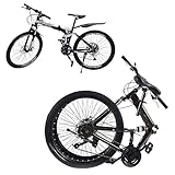 WSIKGHU Fahrrad 26 Zoll Mountainbike 21 Gang Erwachsene...