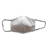 4business 10 Stück Stoffmaske Community | Unisize | hochwertige Baumwolle | waschbar | wiederverwendbar (grau)