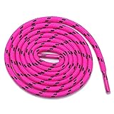 King of Trade Schnürsenkel 5 mm rund 120 cm 2# pink-schwarz