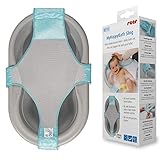 MyHappyBath Sling - Baby-Badewannen-Netz von reer, für optimales liegen deines Babys in der Badewanne, die Hängematte für ein sicheres Badeerlebnis