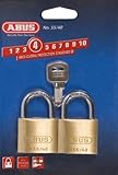 ABUS 5540TC Vorhangschloss, 2er Set, 40mm