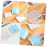 iplusmile 2Er-Box Maskenaufbewahrungs-Sammelbox Temporäre Aufbewahrungstasche für Masken Maskenbehälter Gesichtsabdeckungshalter Tasche für Gesichtsbedeckung Plastik