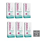 Nasic Nasenspray 15 ml für Erwachsene Set mit 6 x 15 ml inkl. Granatapfel Handseife von Apotheken-Express