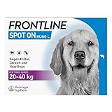 FRONTLINE SPOT ON gegen Zecken und Flöhe bei Hunden 6 Stk. (20-40kg)