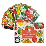 Plantura Bio-Tomaten Samen-Set, samenfestes Bio-Saatgut für Garten & Balkon, mit 10 Sorten