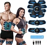 AILEDA EMS Trainingsgerät bauchmuskeltrainer Muskelstimulator bauchtrainer ABS Trainingsgerät Professionelle