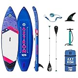 AZTRON Terra 10.6 Double Double Sup Stand up Paddle Board mit Style Alu Paddel und Leash