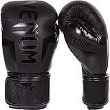 Venum Unisex boksehandsker Elite Boxhandschuhe, Matt Schwarz, 10oz EU