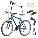 PRO BIKE TOOL Fahrradlift e-bike - Einfache & schnelle Installation - Optimal für E-Bikes, Kajaks und Dachboxen - Maximiert den Platz in der Garage - Effizienter & sicherer Mechanismus