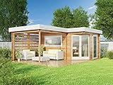 Alpholz 5-Eck Gartenhaus Pepe Optima aus Holz Gartenhaus mit...