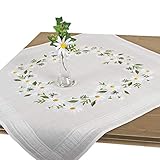 Stickpackung Margeritenblüten, Tischdecken Set...