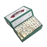 XPJBKC Majongsteine Spiel, Mini Mahjong Spiel,...