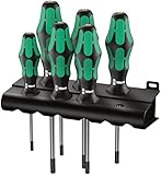 Wera 367/6 Schraubendrehersatz Kraftform Plus TORX® + Rack, 6-teilig, 05028062001